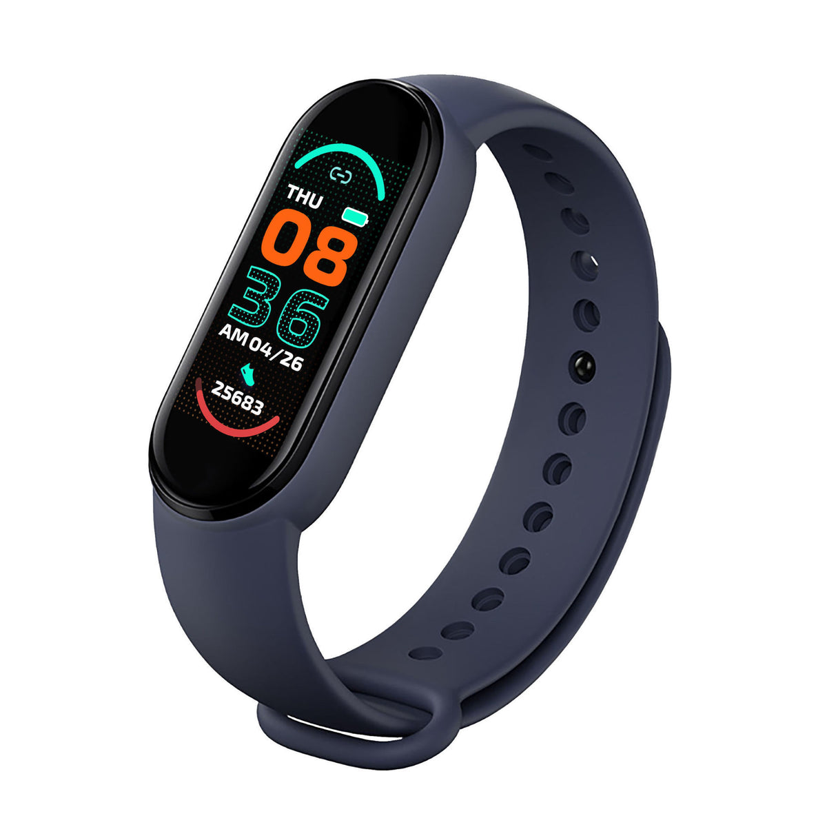 M6Smart Band Heart Rate SpO2 Monitor Step Counter Navigation Smart Reminder